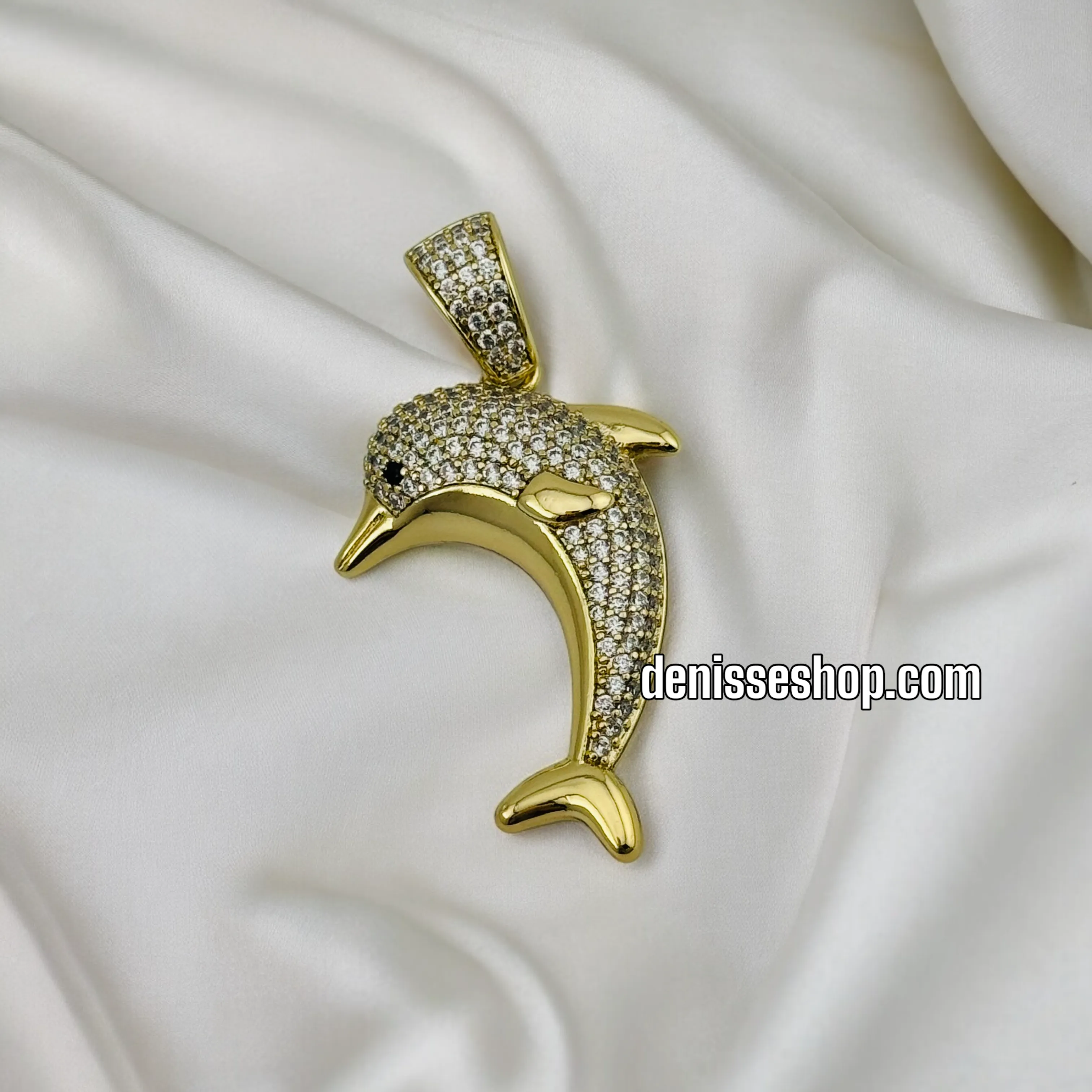 14K DOLPHIN PENDANT P363