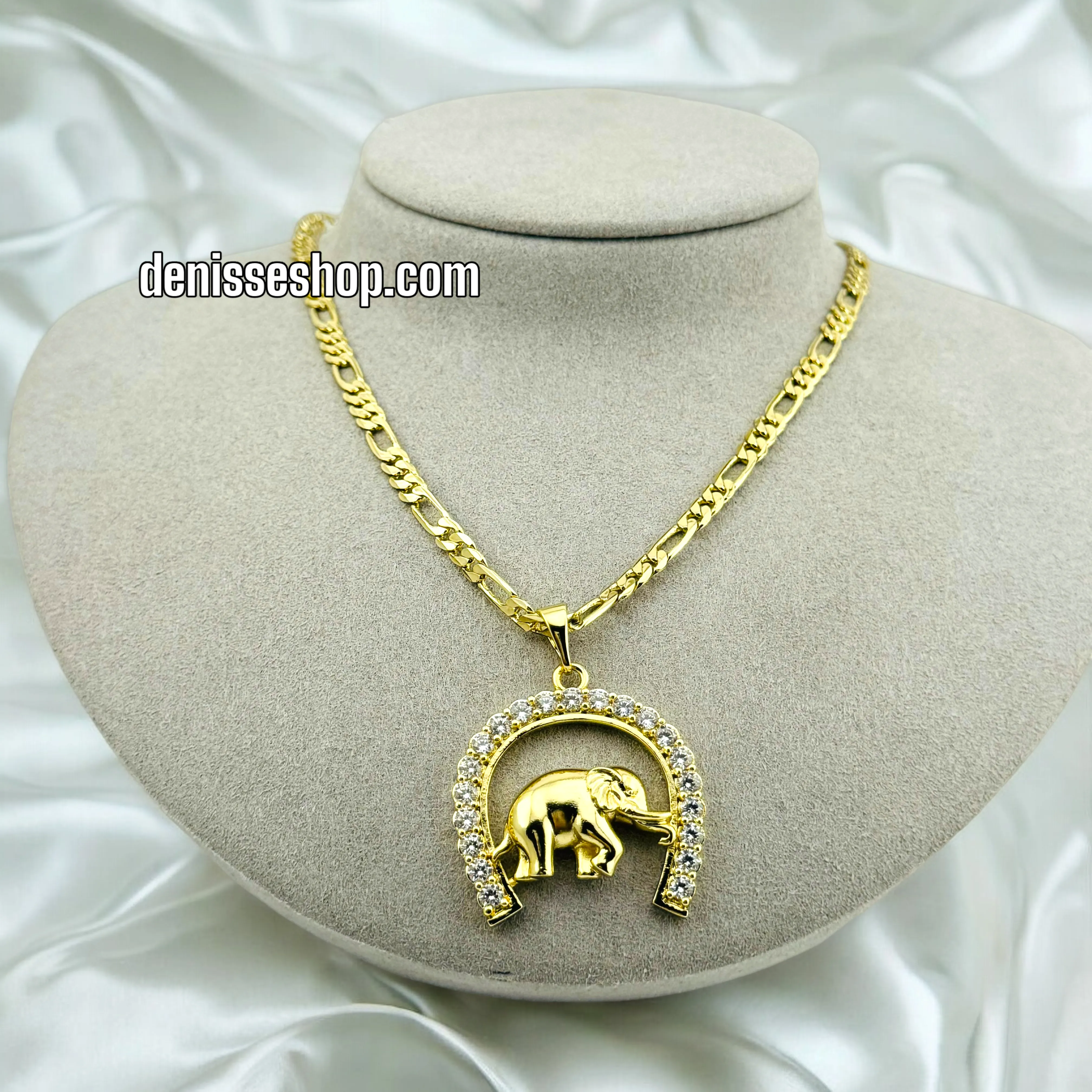 14K ELEPHANT PENDANT P425