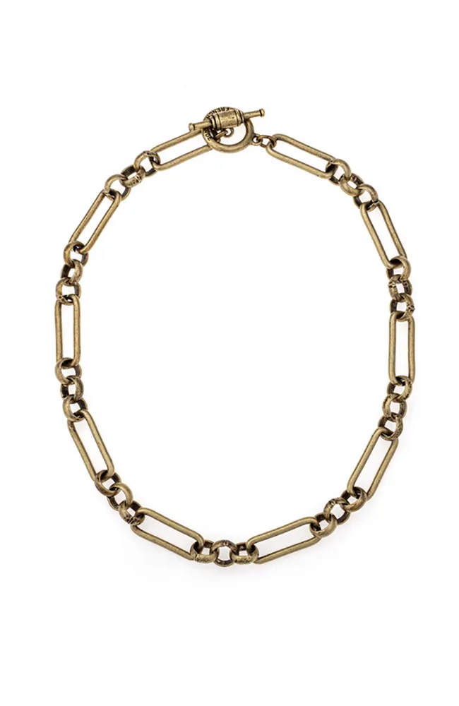 17" Brass Chablis Chain