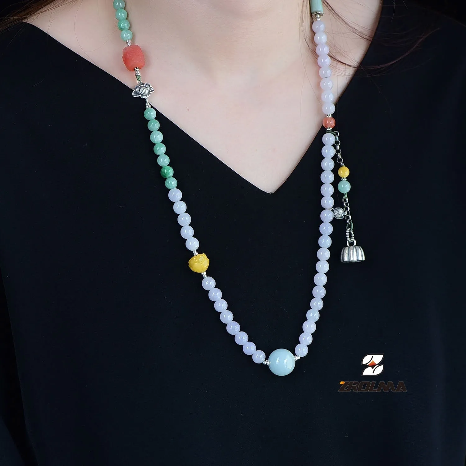 2024 New Handmade Jade Necklace 45 - ZROLMA