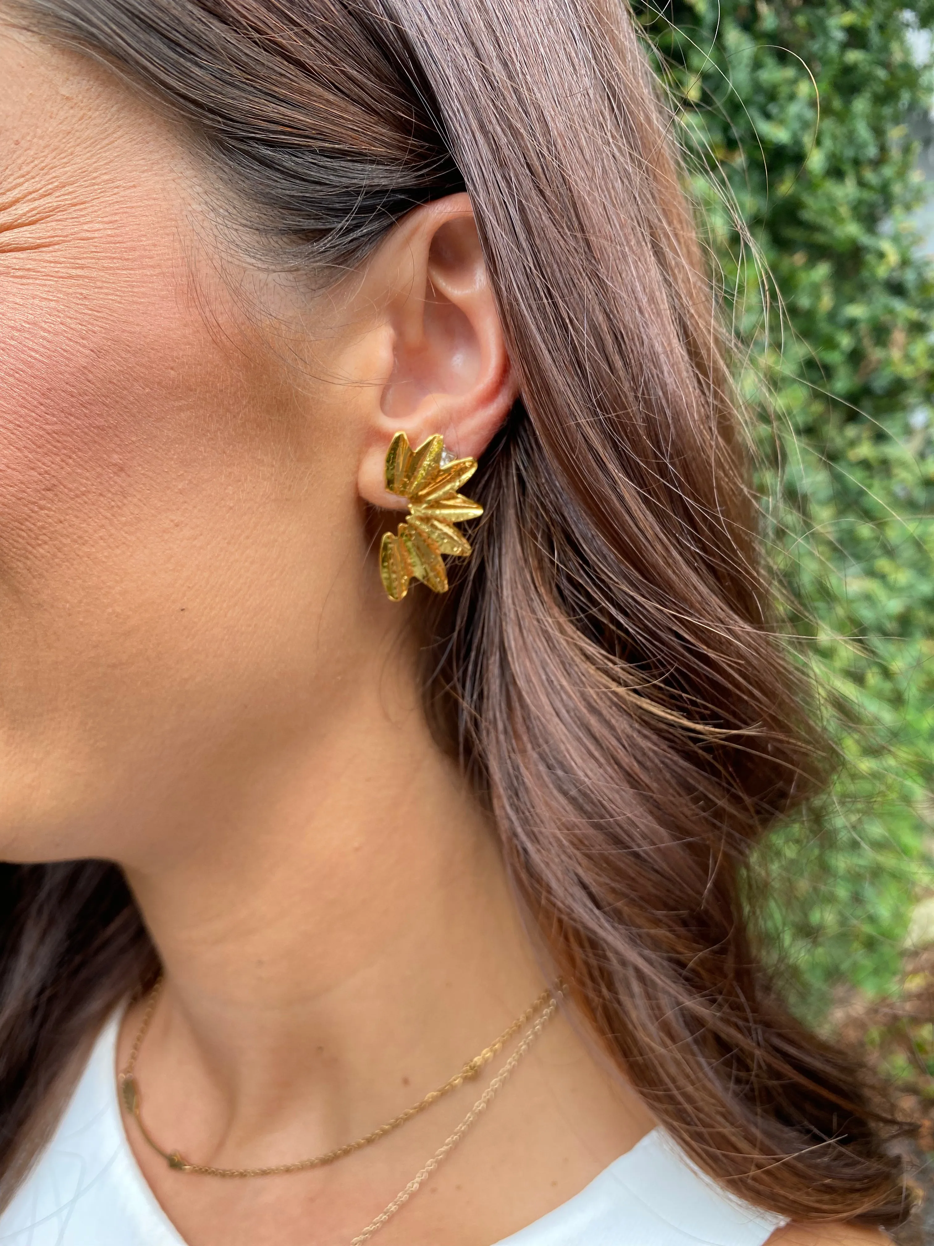 Alexis Wing Earrings- Mini Gold