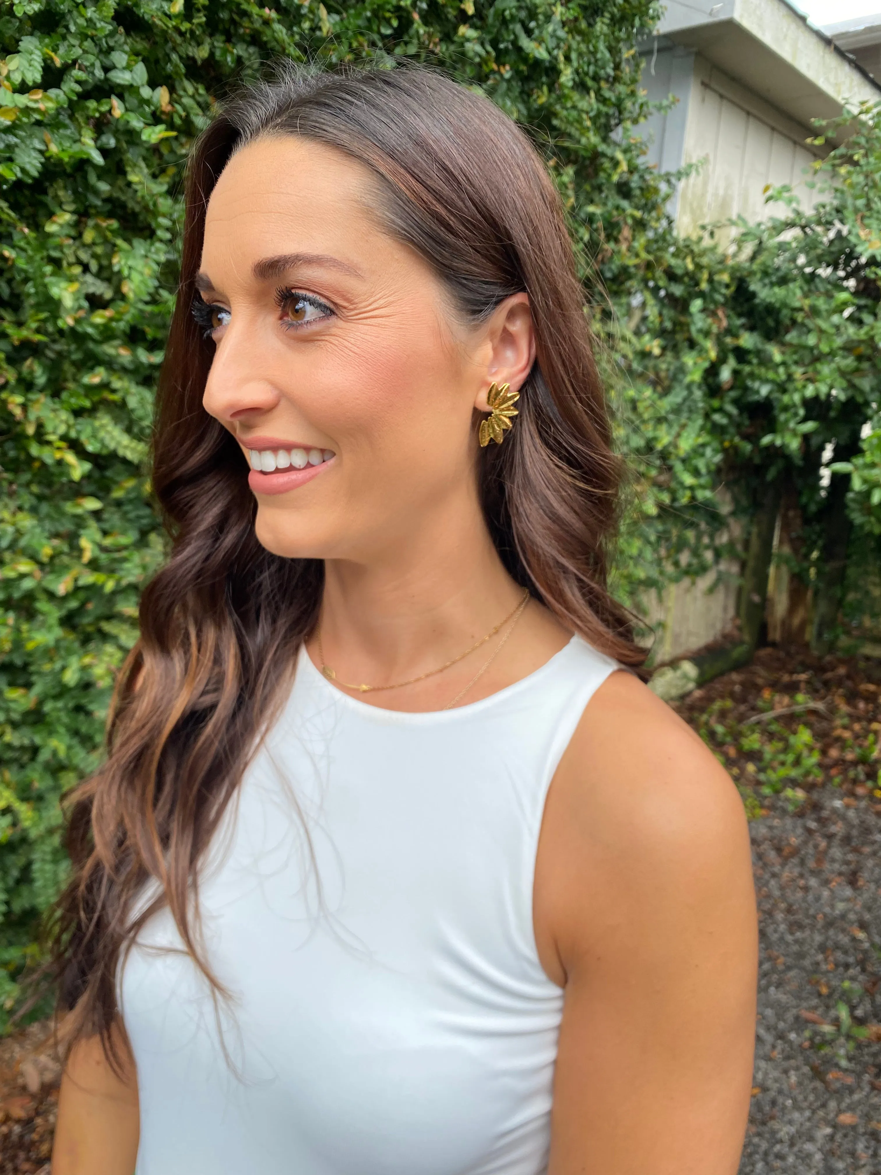 Alexis Wing Earrings- Mini Gold