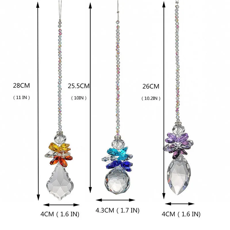 Angel Sister Crystal Suncatchers