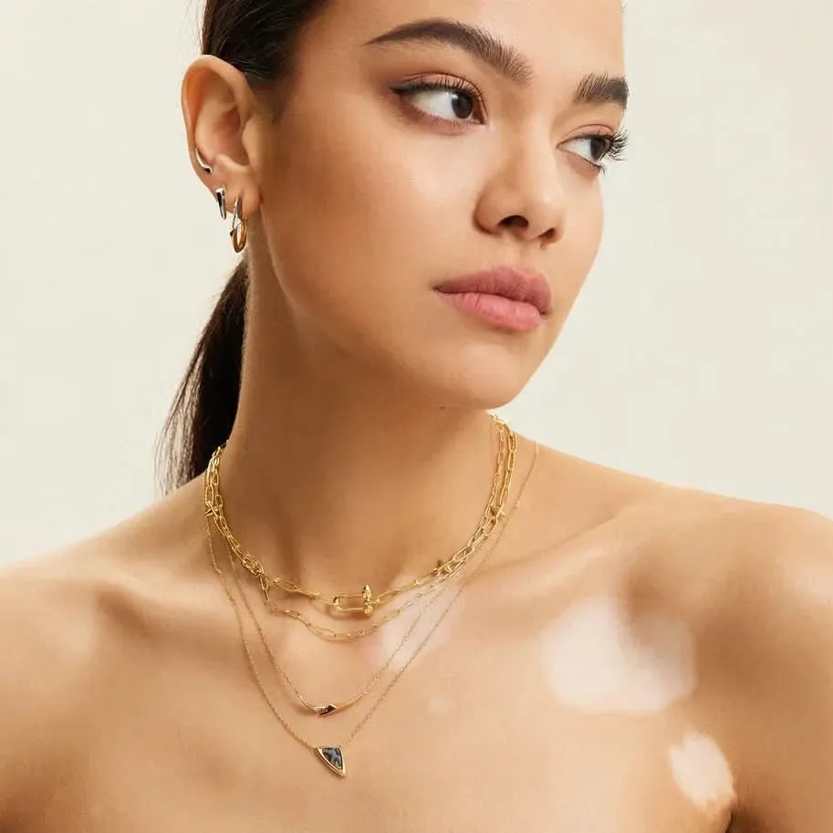 Ania Haie Silver Arrow Huggie Hoop Earrings E049-06H