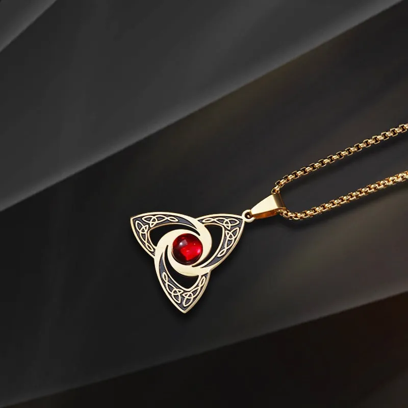 Bergljot - Norse Viking Titanium Necklace by The Nevermore