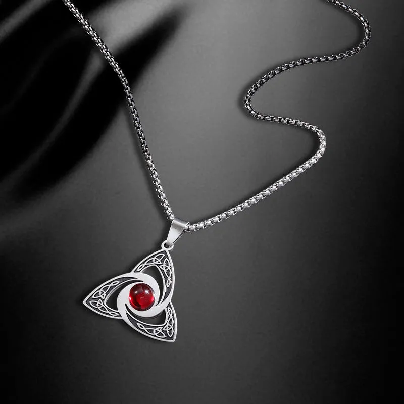 Bergljot - Norse Viking Titanium Necklace by The Nevermore