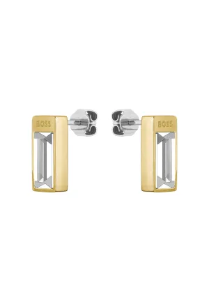 BOSS Clia Crystal Stud Earrings *