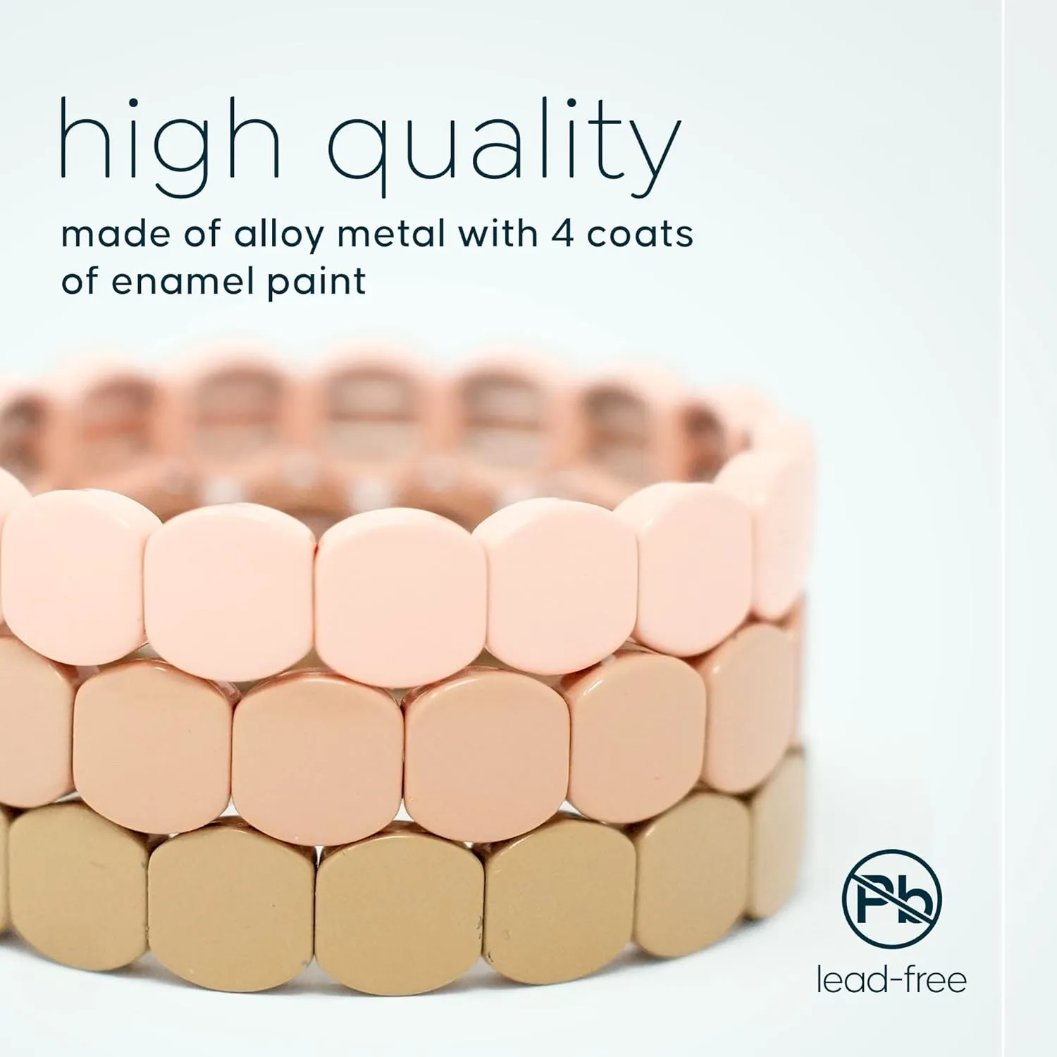 Cedar and Ink Gold Stackable Bracelets, Tile Bracelets for Women, Stackable Enamel Bracelets, Enamel Bangle Bracelet, Gold Bracelets for Women