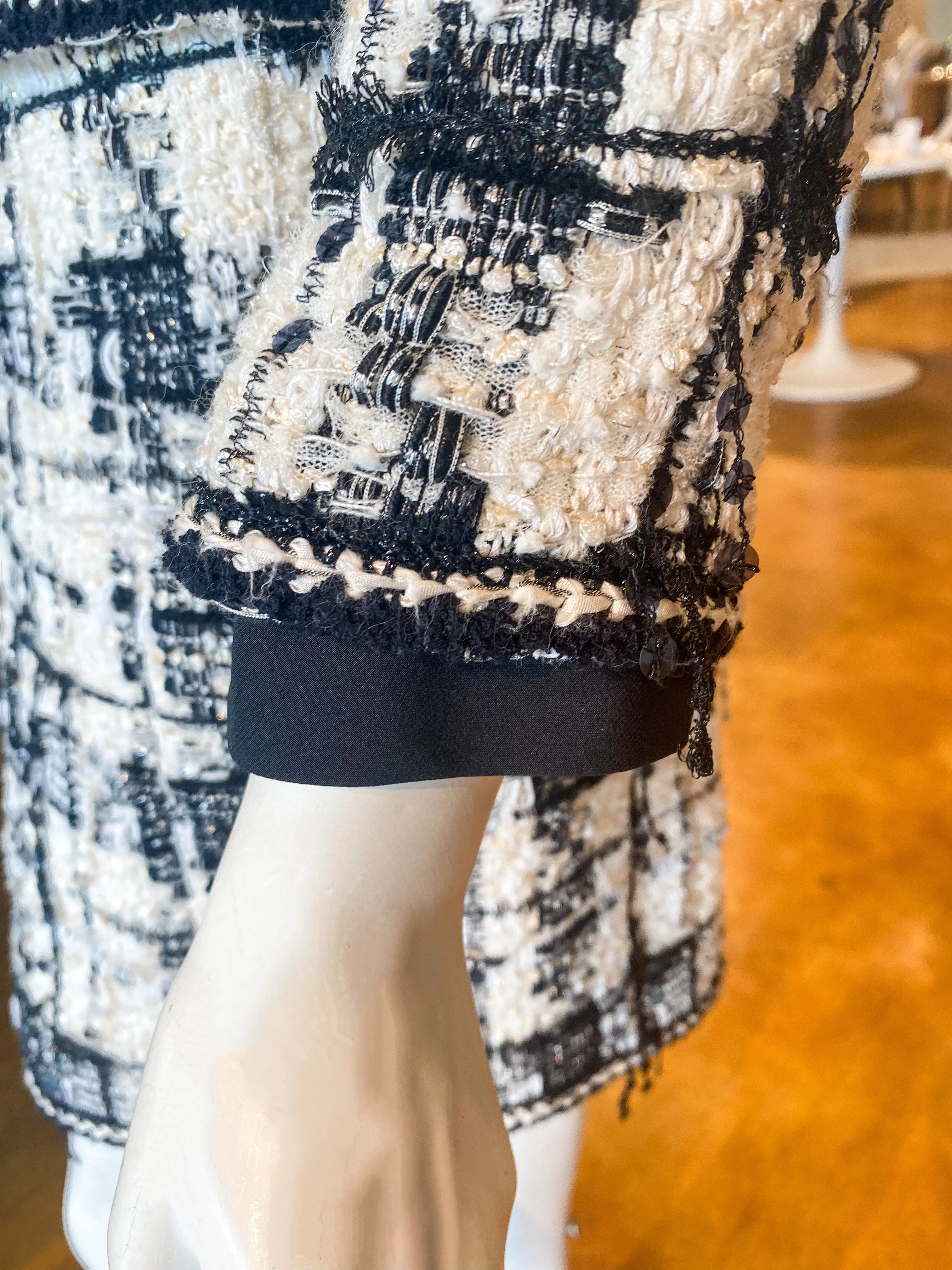 Chanel Tweed Plaid Suit