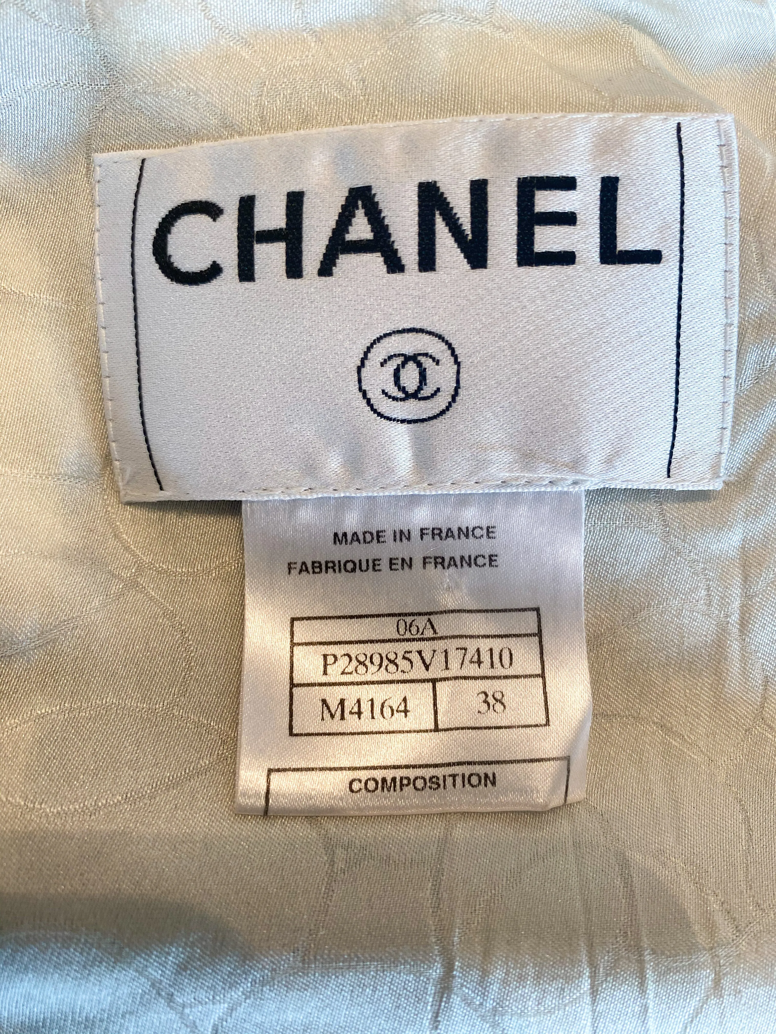 Chanel Tweed Plaid Suit
