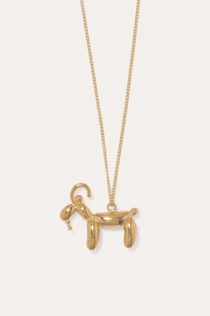 Classicworks™ Capricorn Zodiac Balloon - Gold Plated Pendant