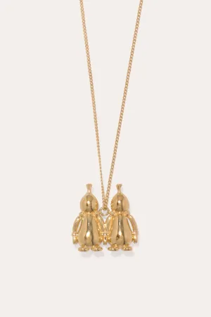 Classicworks™ Gemini Zodiac Balloon - Gold Plated Pendant