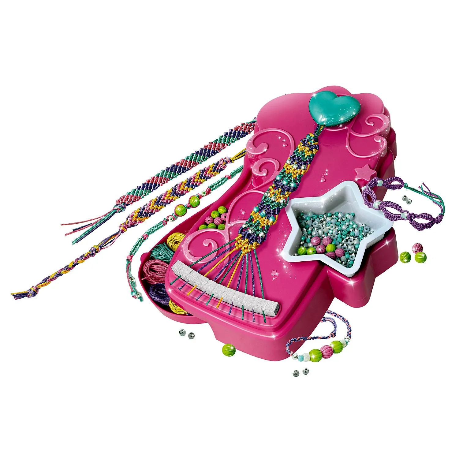 Clementoni - Crazy Chic: Friendship Bracelets Mania