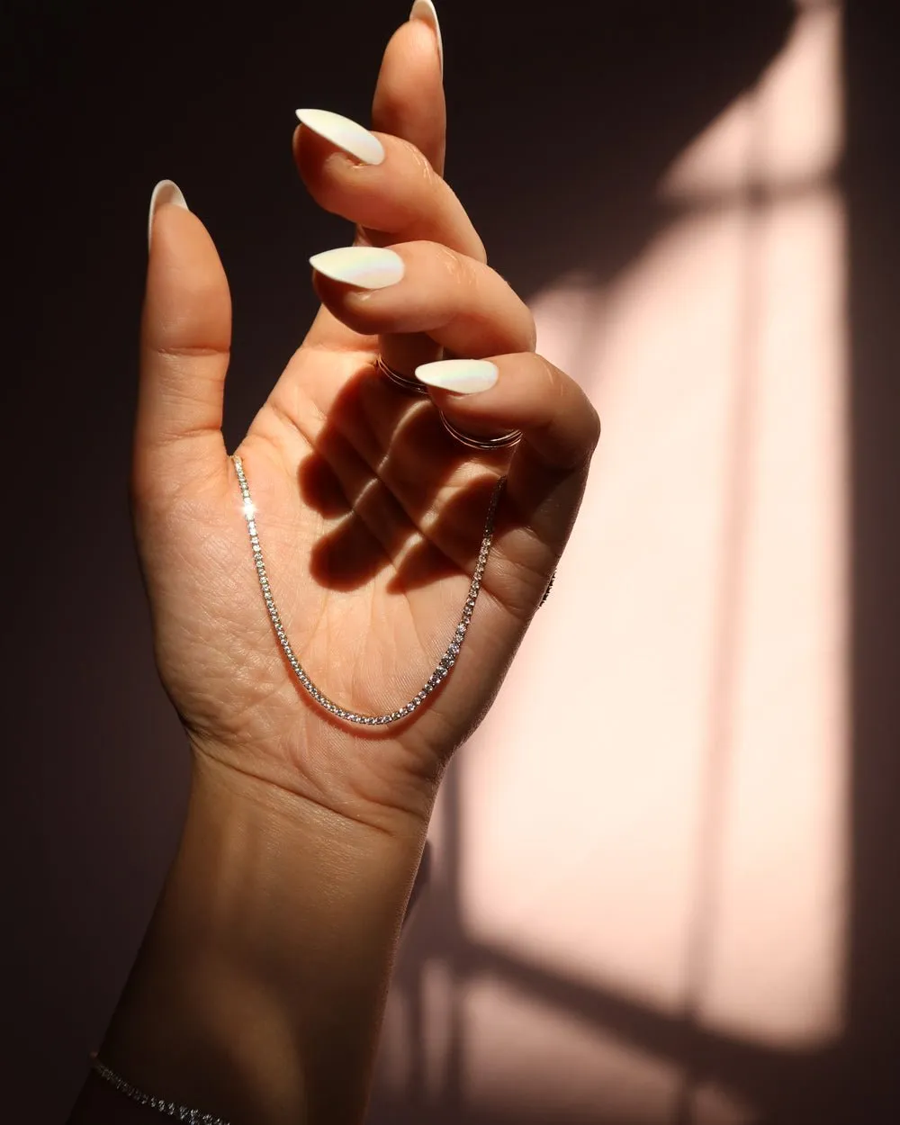 COCO GRADIENT TENNIS CHOKER NECKLACE From Shop Cupcakes and Cashmere