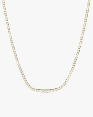 COCO GRADIENT TENNIS CHOKER NECKLACE From Shop Cupcakes and Cashmere