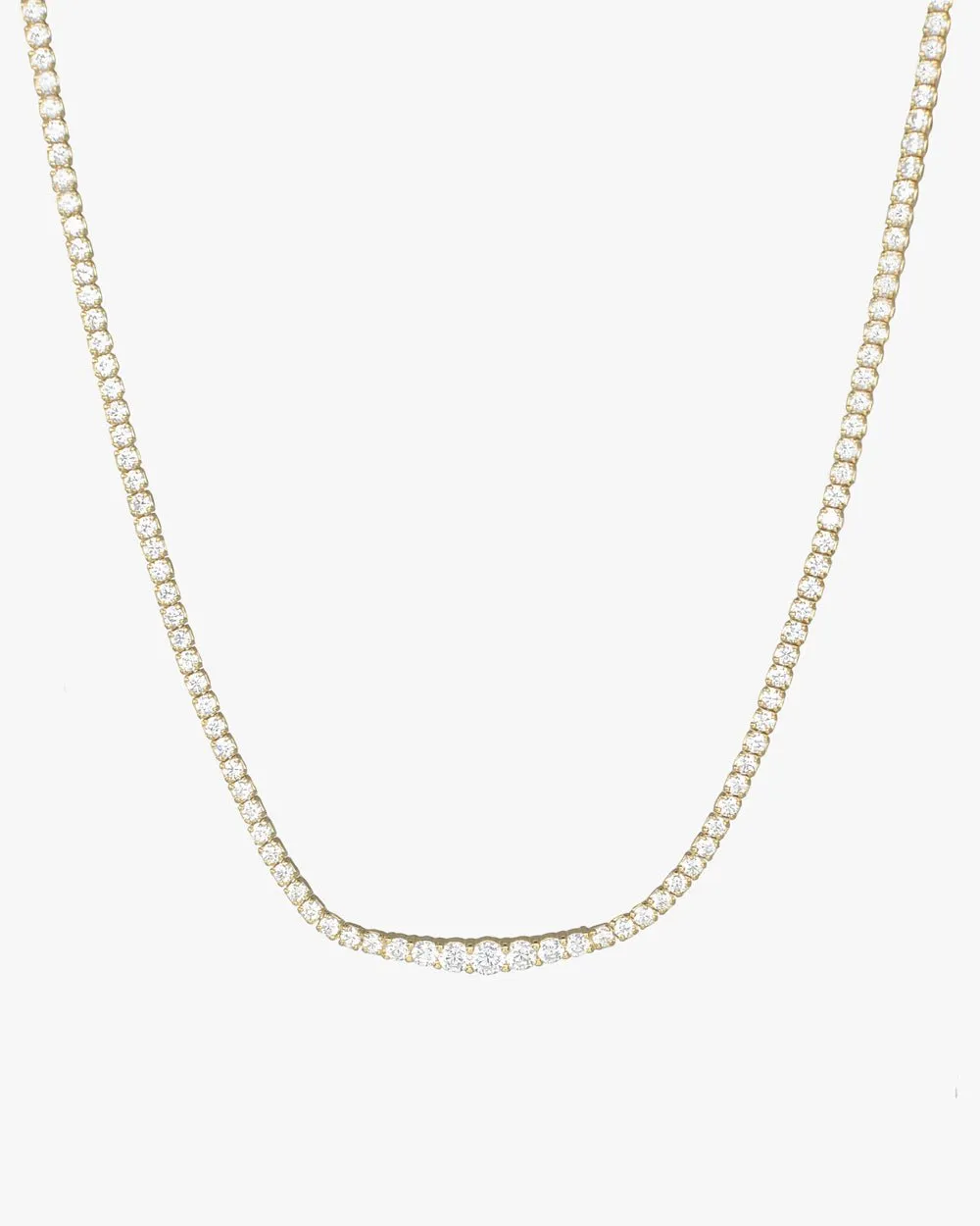 COCO GRADIENT TENNIS CHOKER NECKLACE From Shop Cupcakes and Cashmere