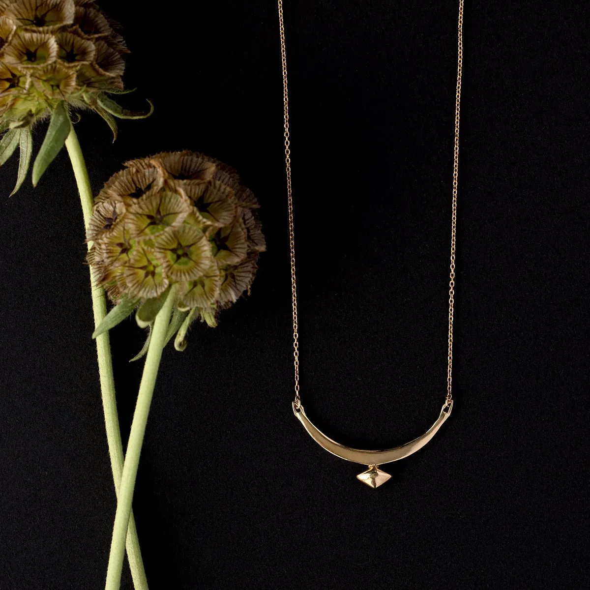 Crescent Moon Necklace