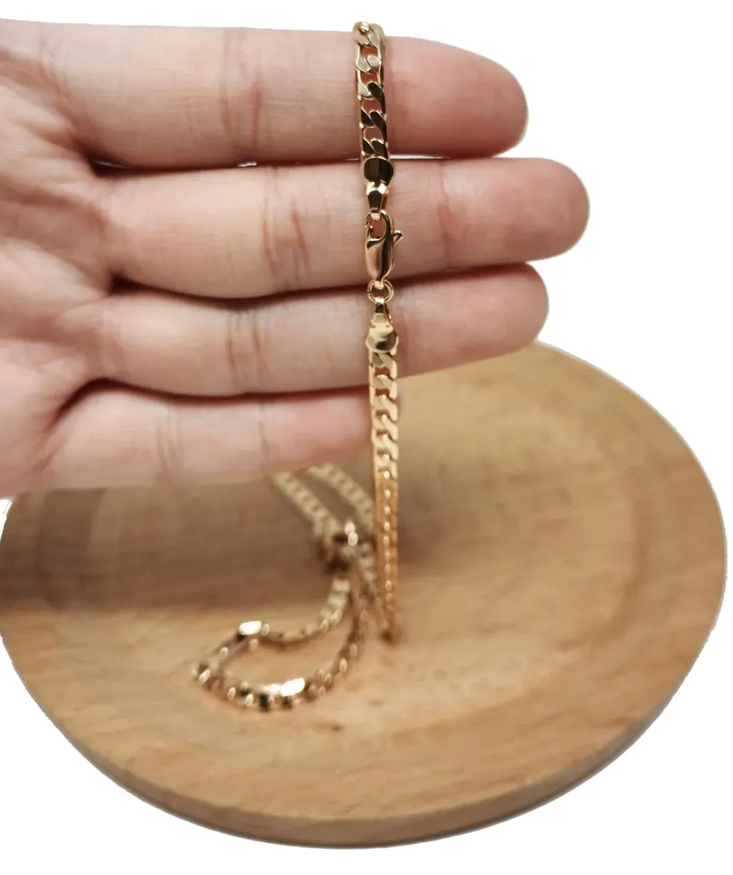 Cuban Curb Chain 4mm 17”