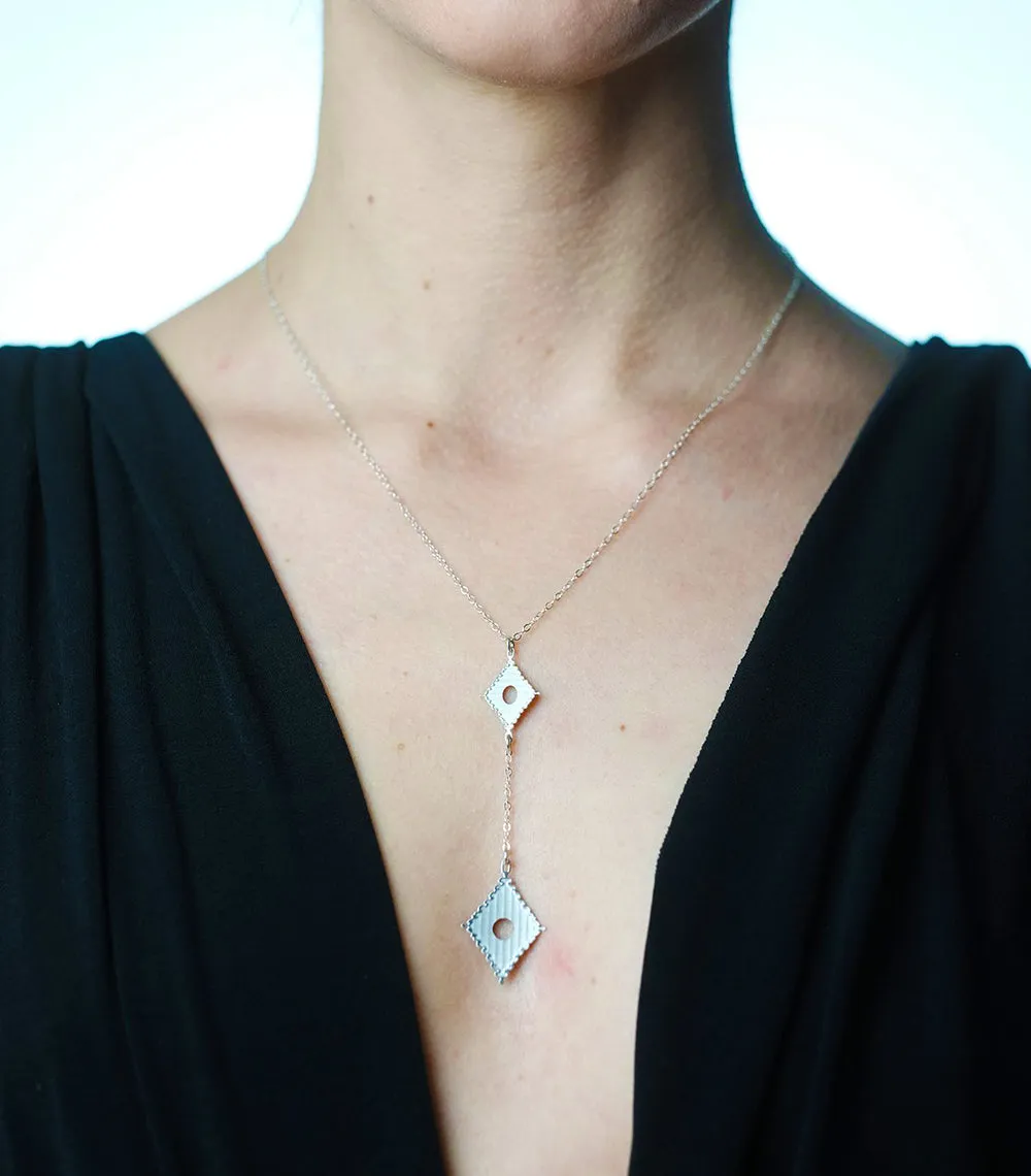 Diamond Drop Necklace
