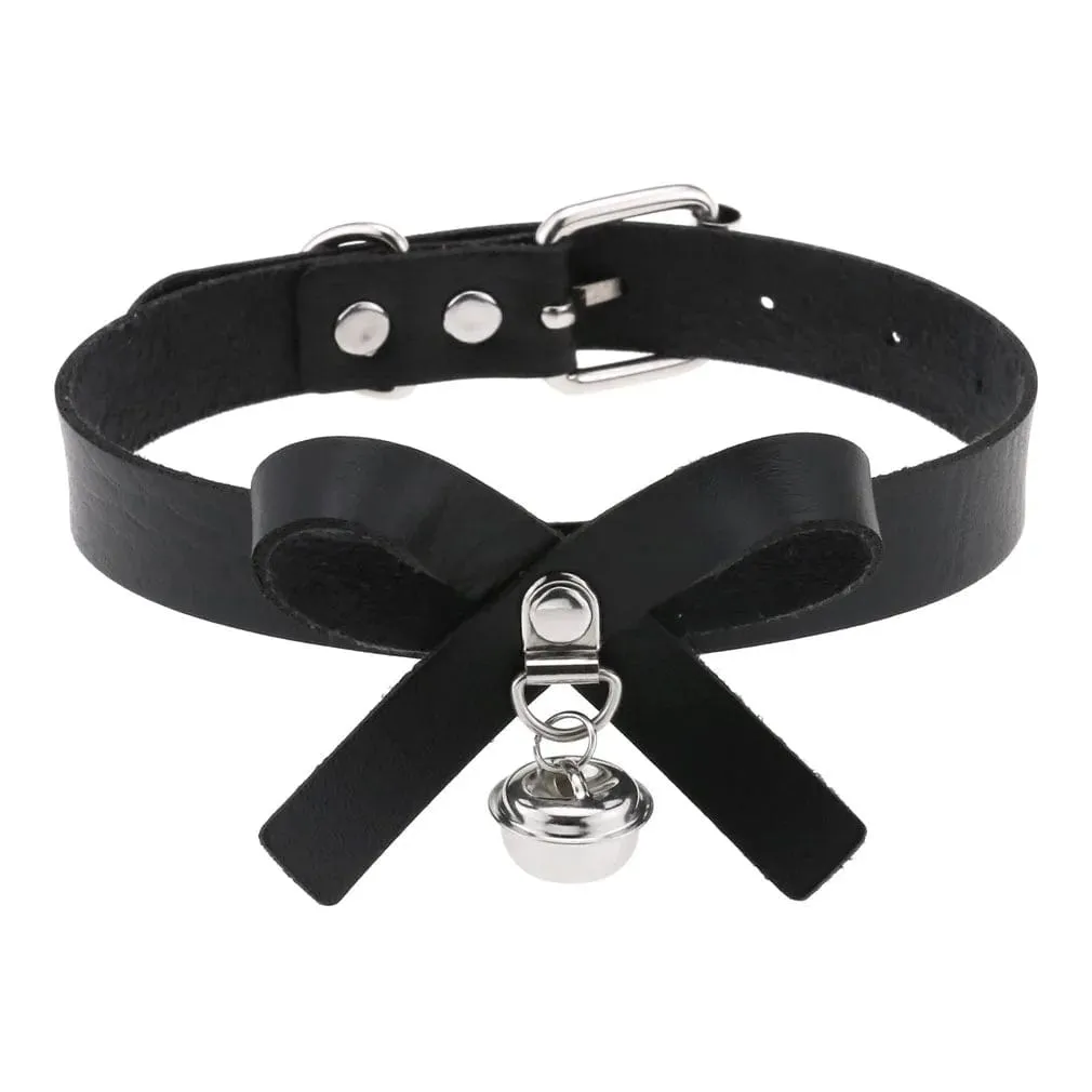 Doni Leather Choker Necklace