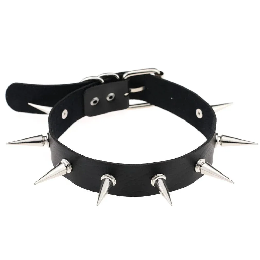Doni Leather Choker Necklace