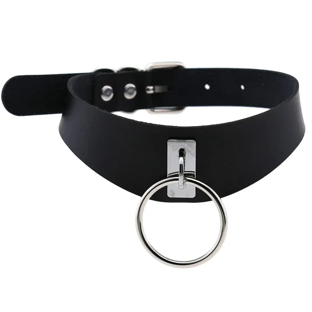 Doni Leather Choker Necklace