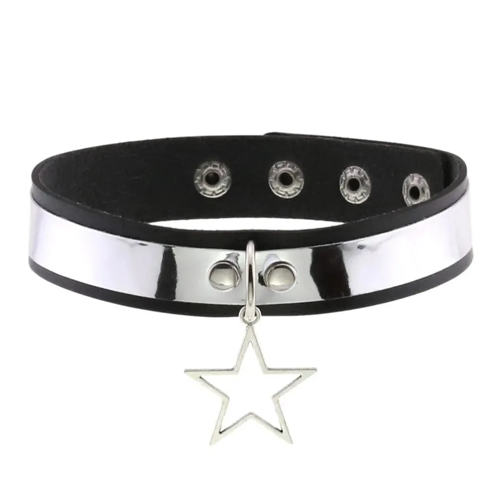 Doni Leather Choker Necklace