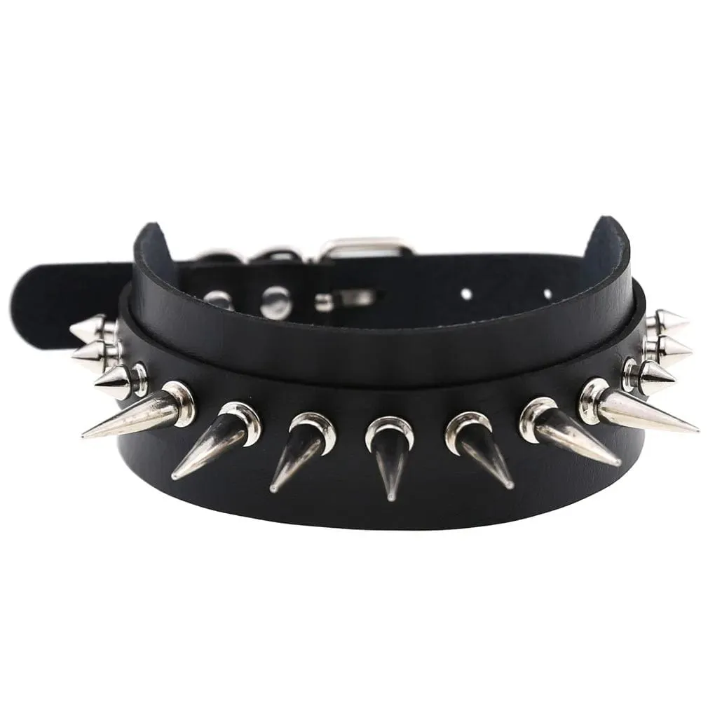 Doni Leather Choker Necklace