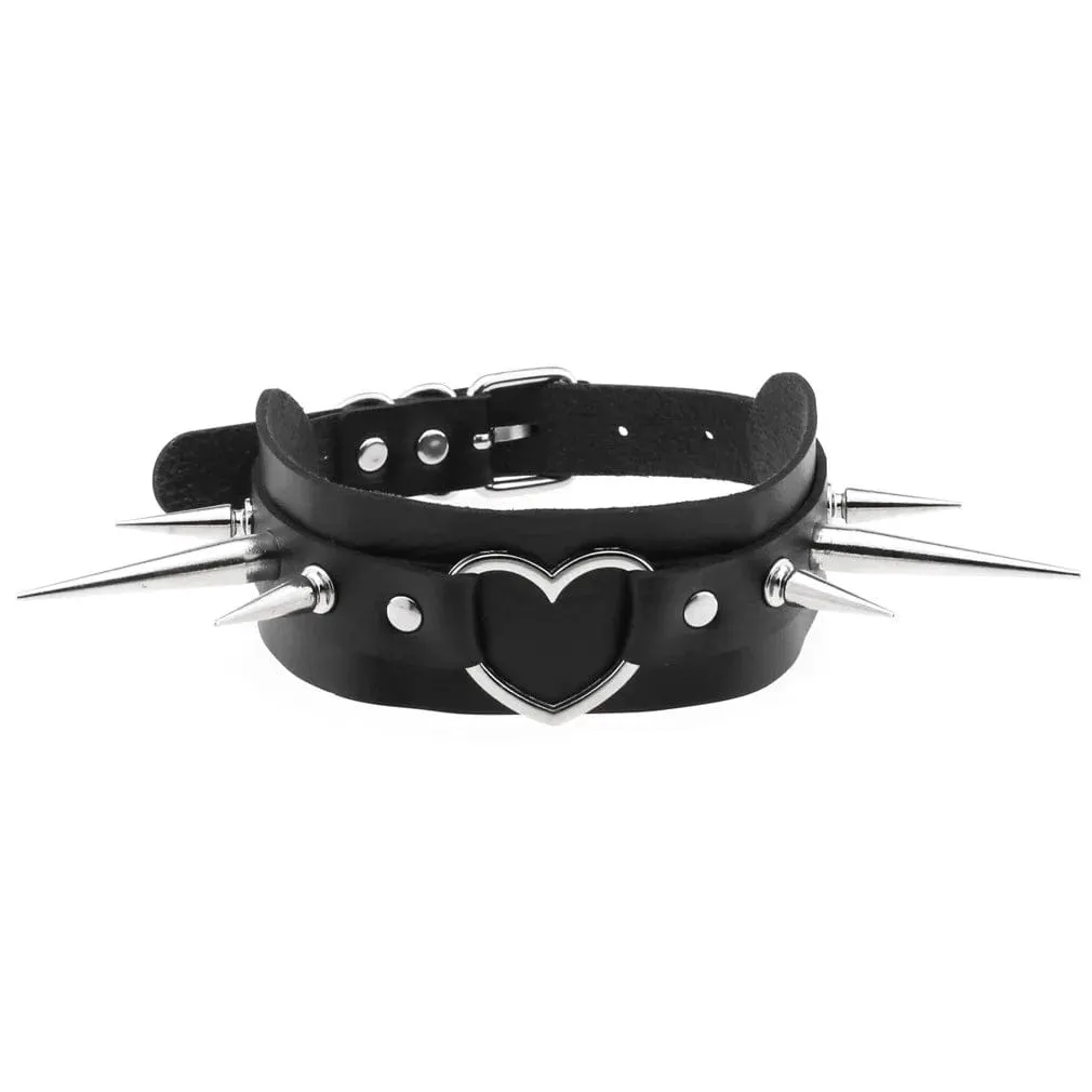 Doni Leather Choker Necklace