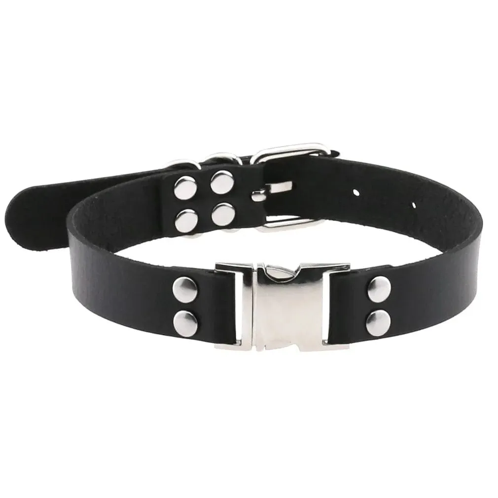 Doni Leather Choker Necklace
