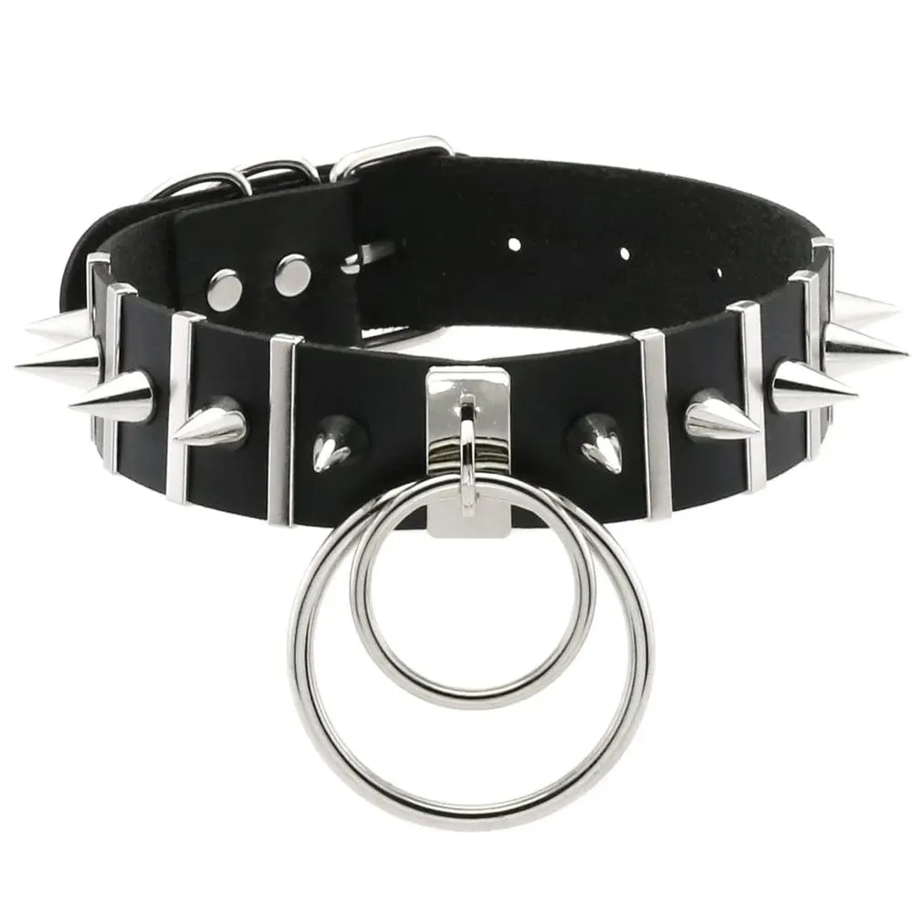 Doni Leather Choker Necklace