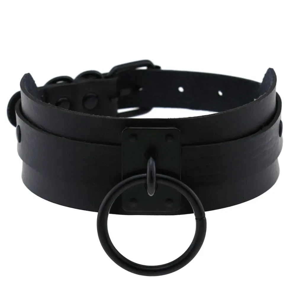 Doni Leather Choker Necklace