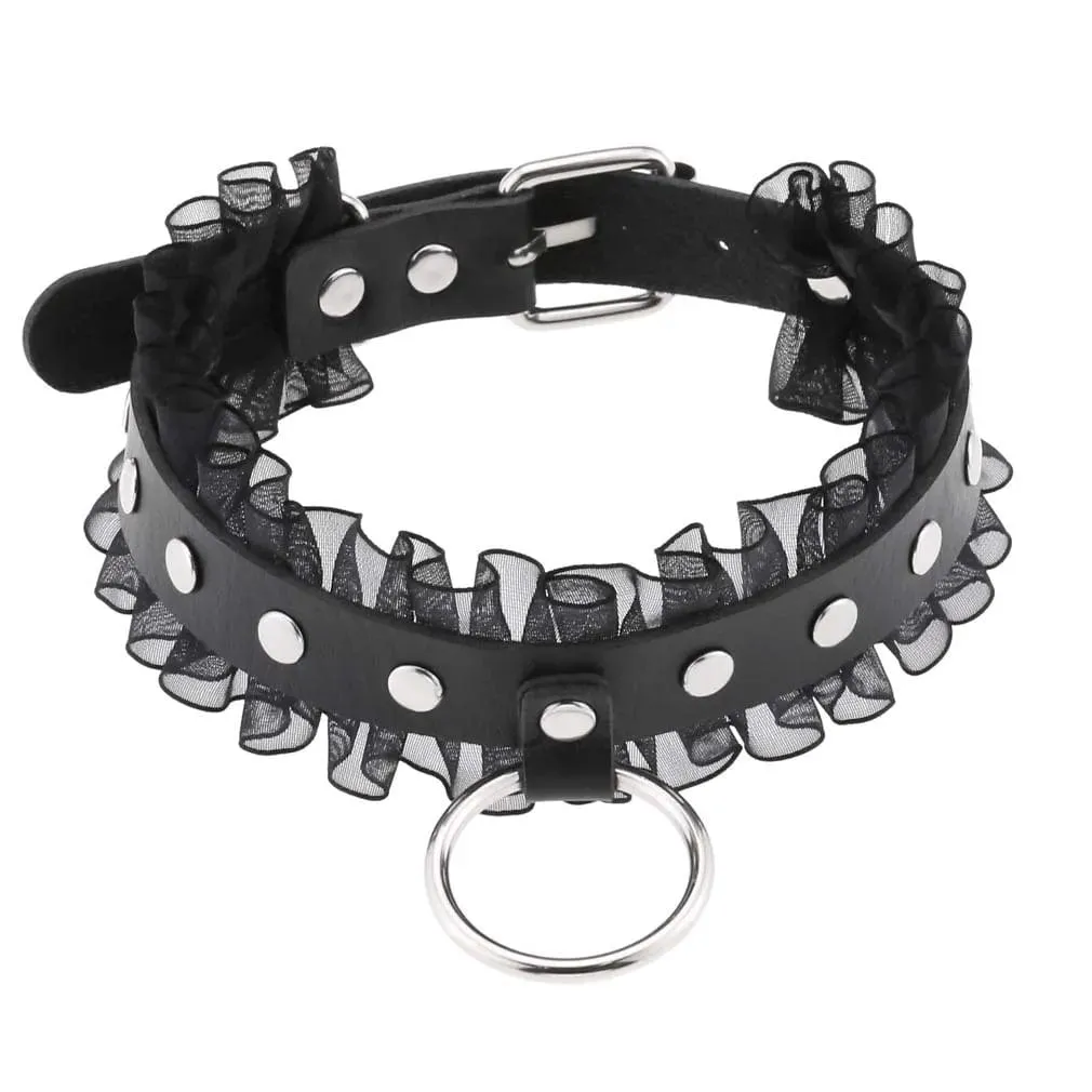 Doni Leather Choker Necklace