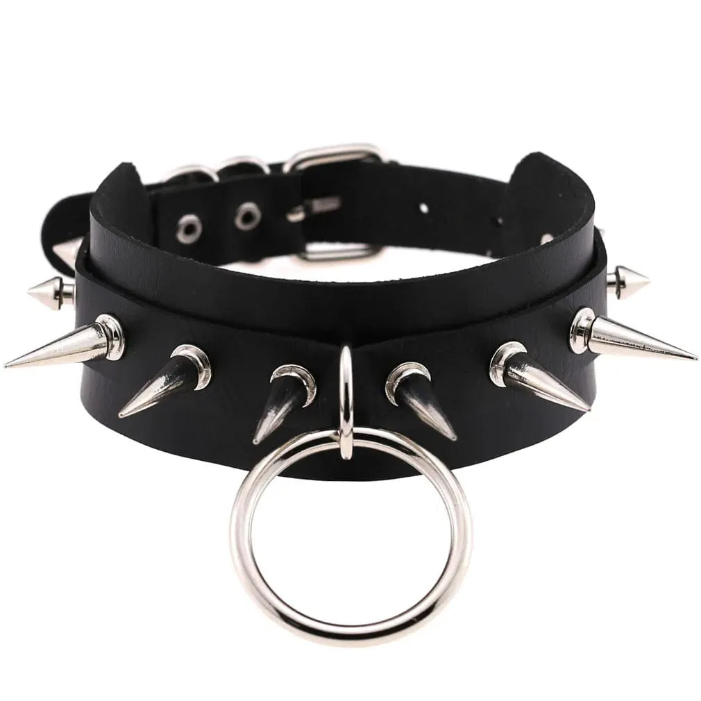 Doni Leather Choker Necklace
