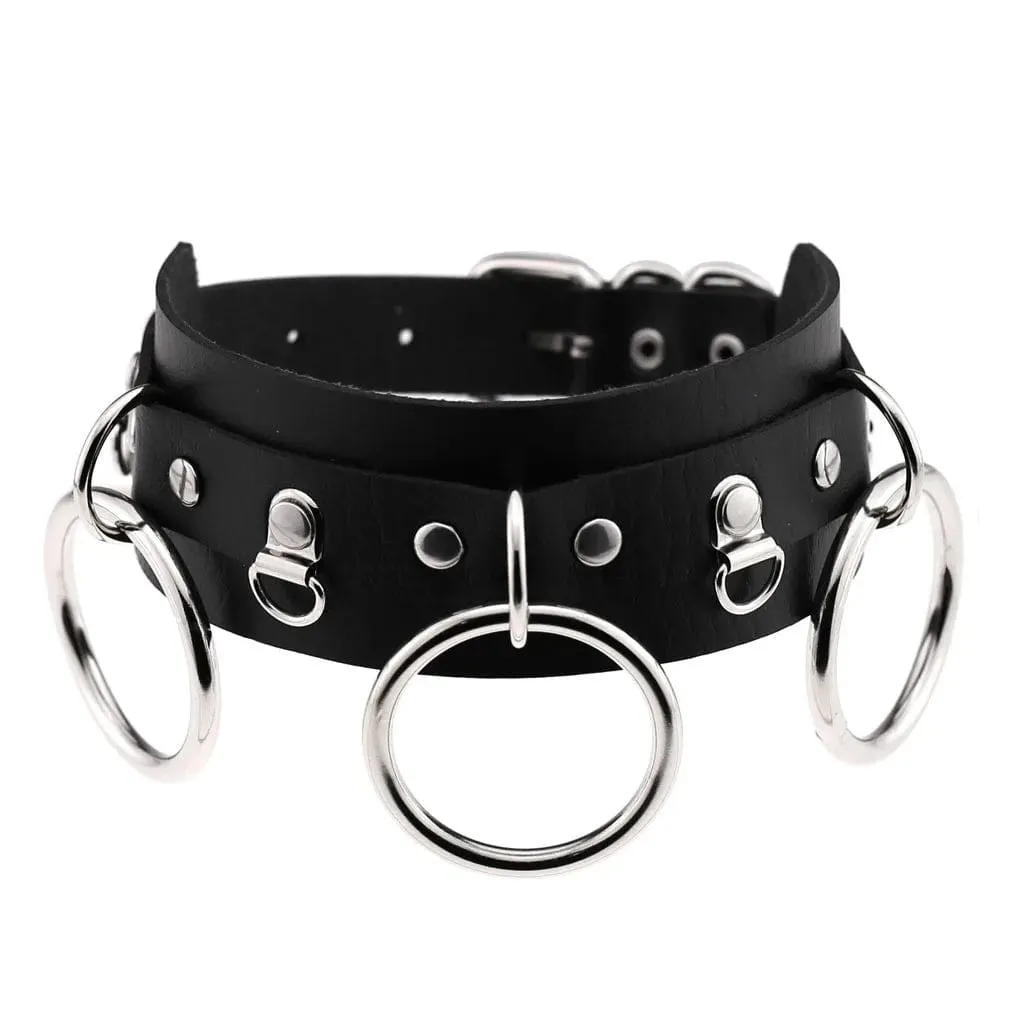Doni Leather Choker Necklace
