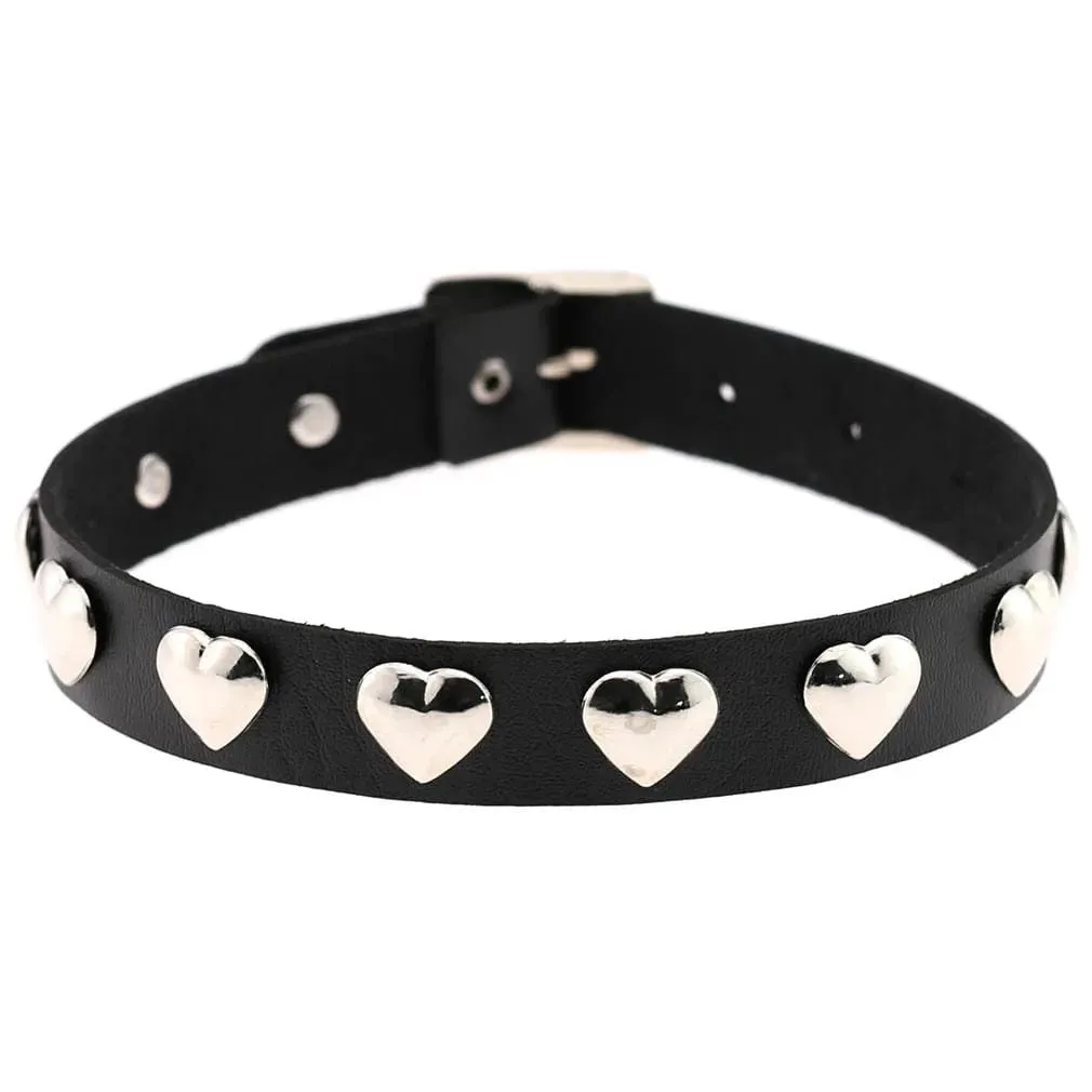 Doni Leather Choker Necklace