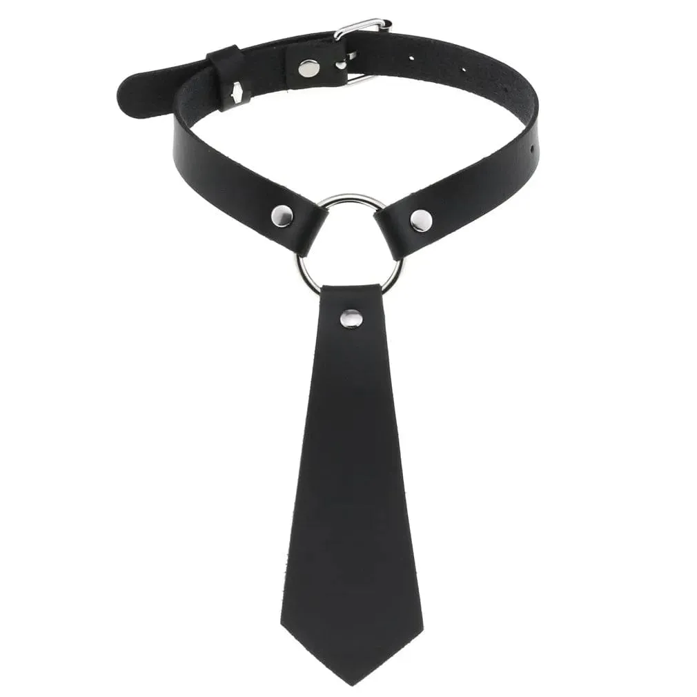 Doni Leather Choker Necklace