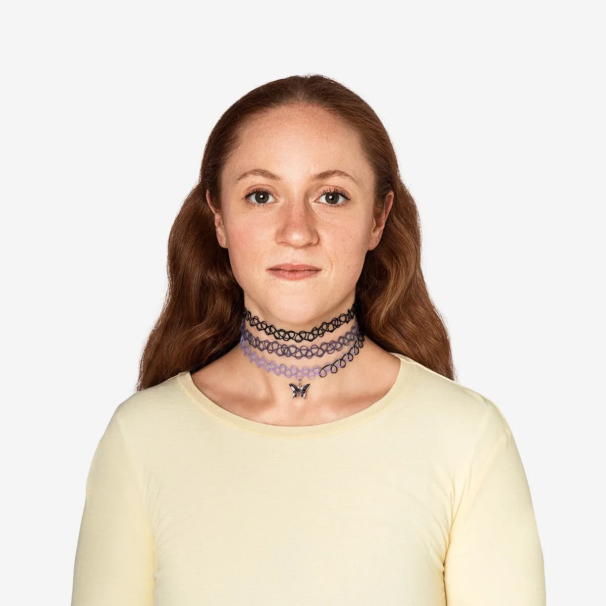 Elastic Necklaces - 3 pcs