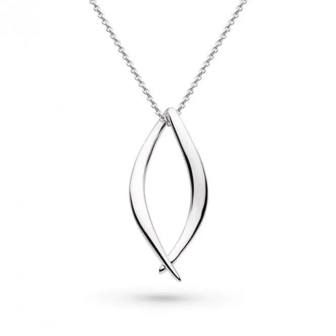 Entwine Twine Twist Link Necklace 90230RP