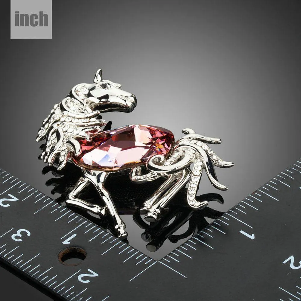 Gift For Horse Lover - Racehorse Pin Brooch