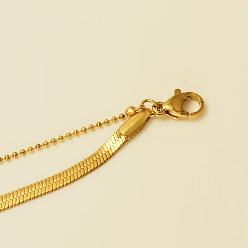 Golden Dreams Layered Anklet