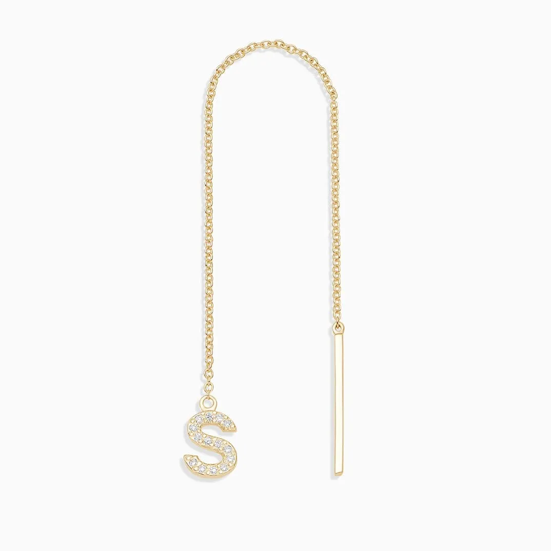 Joujou Diamond Initial Dangling Drop
