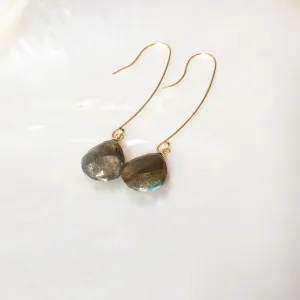 Labradorite earrings #TR16009
