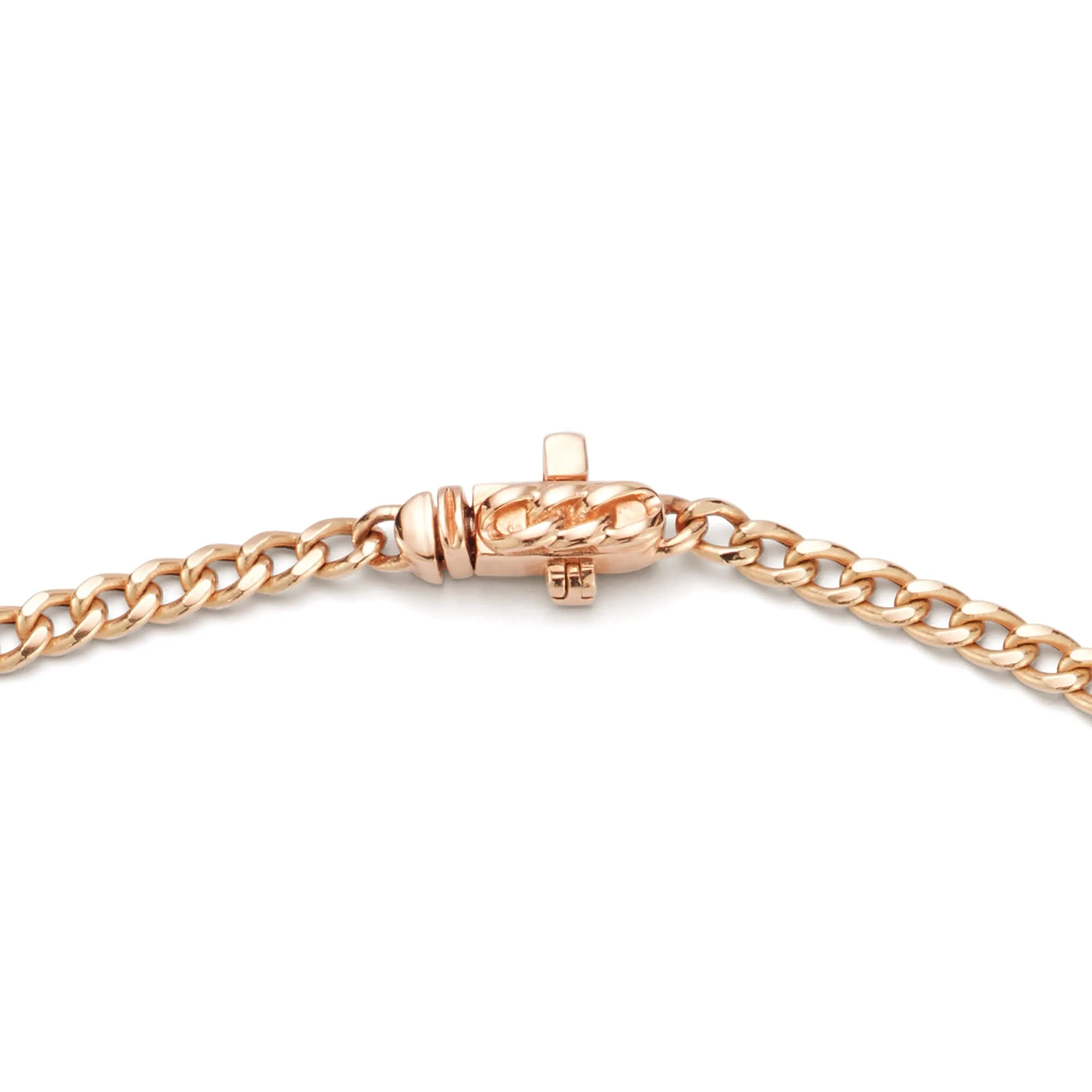 Lauren Joy Cuban Chain Disc Necklace