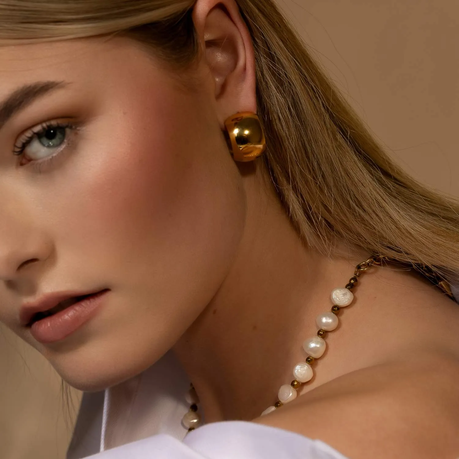 Lumina / Necklace / Pearl   Silver