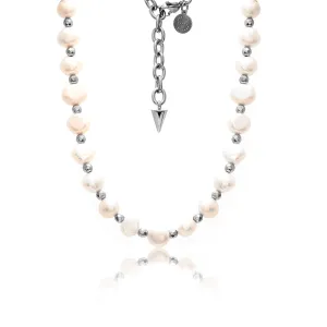 Lumina / Necklace / Pearl   Silver