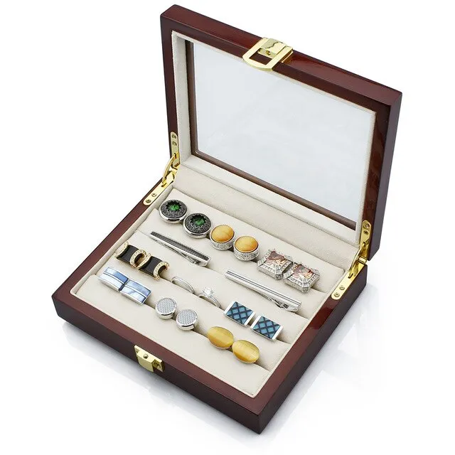 Luxury Cufflinks  Wooden Box