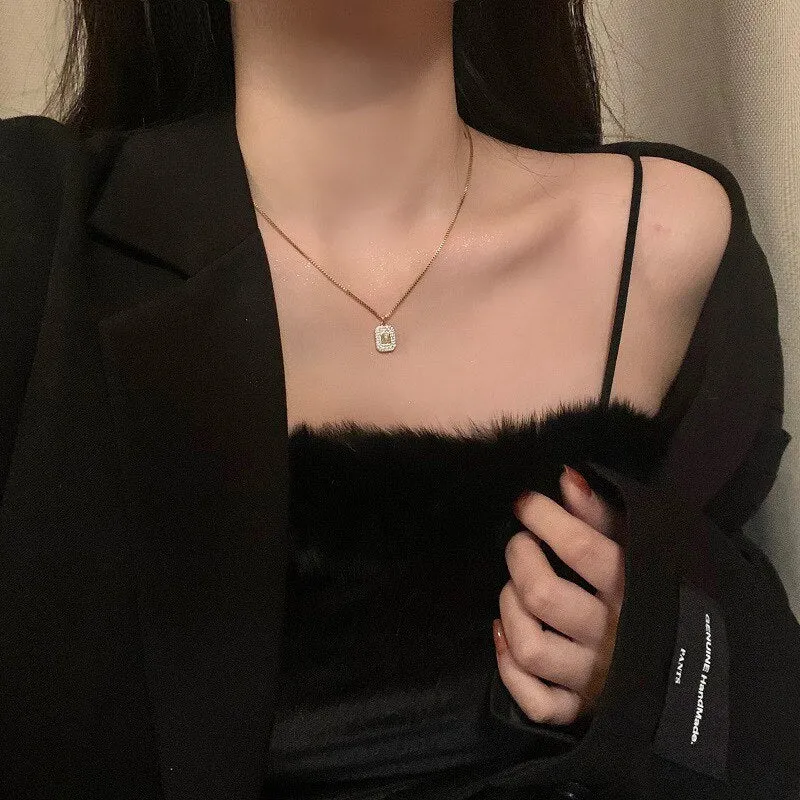 Luxury Roman Digital Necklace For Woman