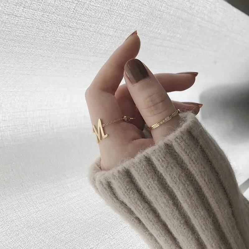 Minimalist CZ Ring, Dainty CZ Ring, Dainty Ring, Thin Ring, Minimalist Ring, Women's Ring, Simple Ring, Stacking Ring, Gold Ring, zirconia