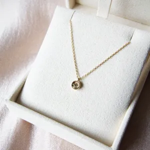 Minimalist Diamond Necklace